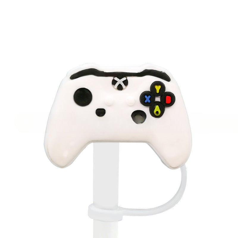 Wholesale 10pcs Game Style Straw Cap Silicone Dust Plug Cute Anime Party Casual Decorations