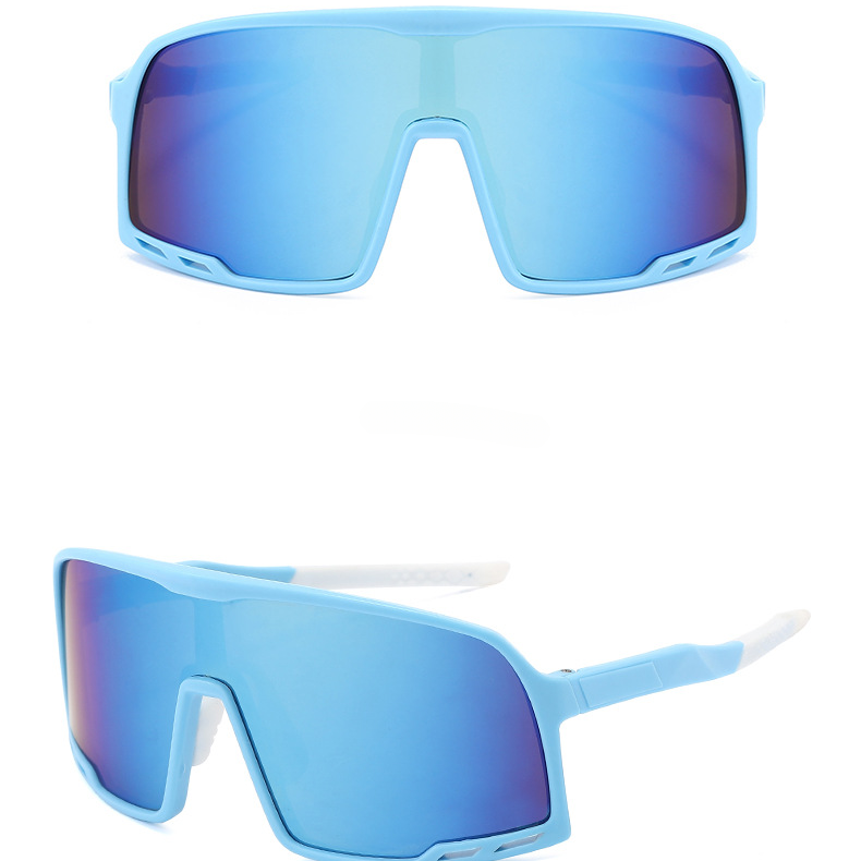 Wholesale Cycling Siamese Large Frame PC Sunglasses