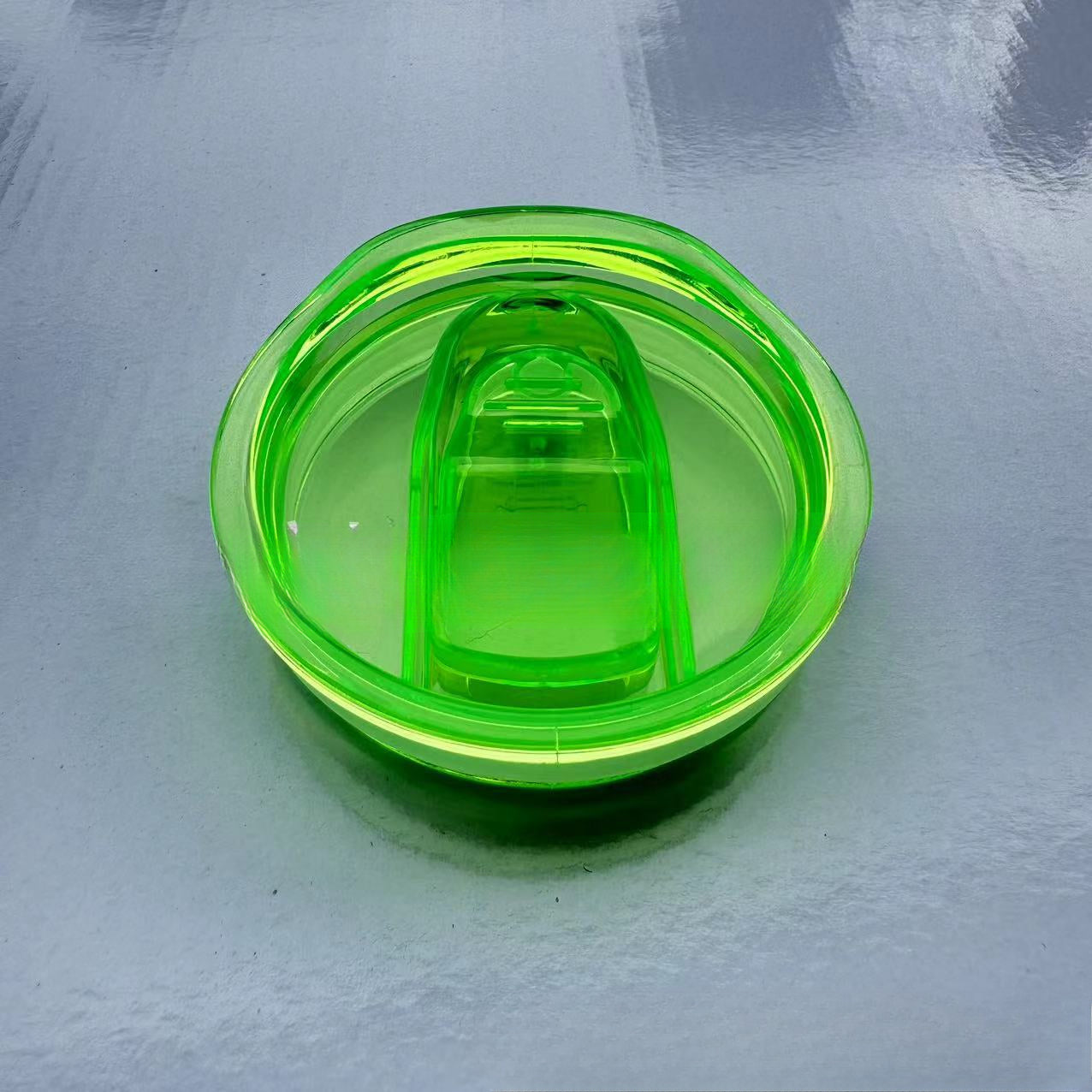 Wholesale 50pcs Glass Colored Stainless Steel Plastic Push Cup Lid