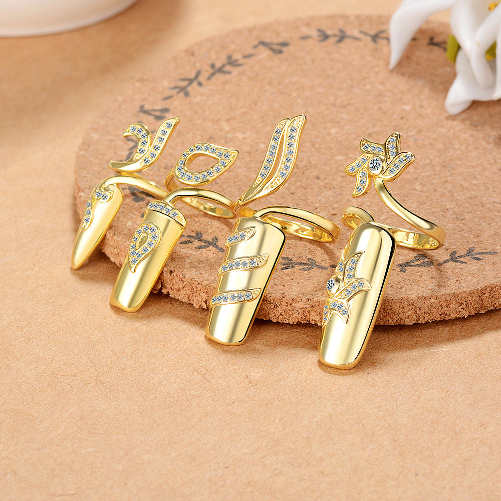 Wholesale Copper Nail Finger Rings