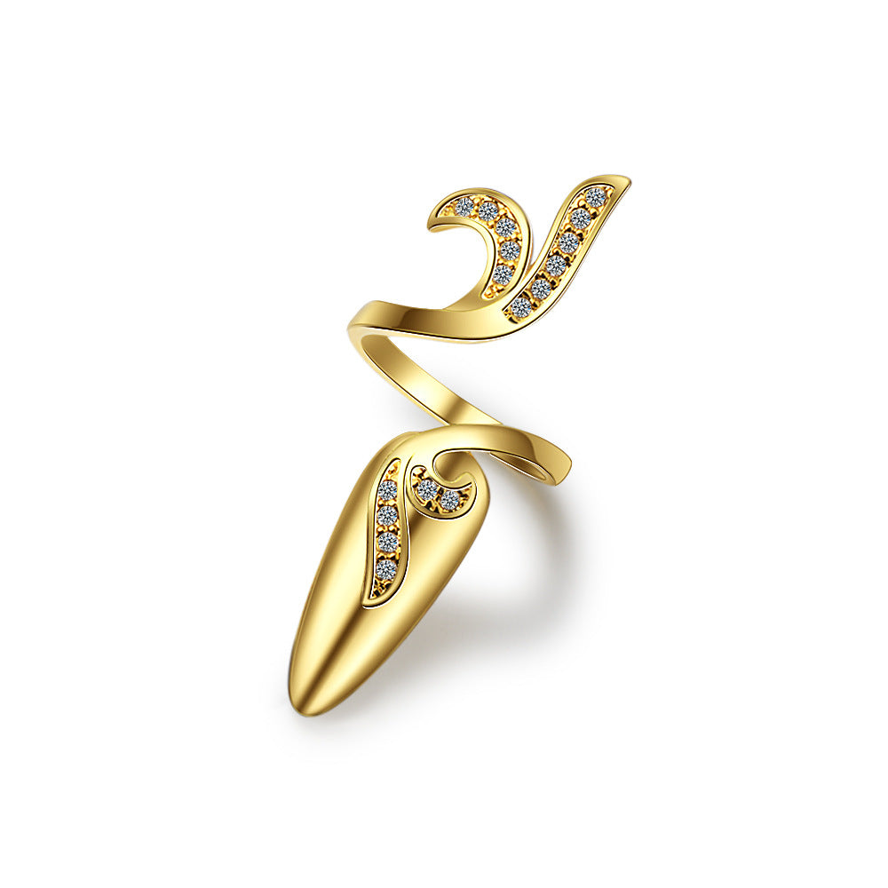 Wholesale Copper Nail Finger Rings