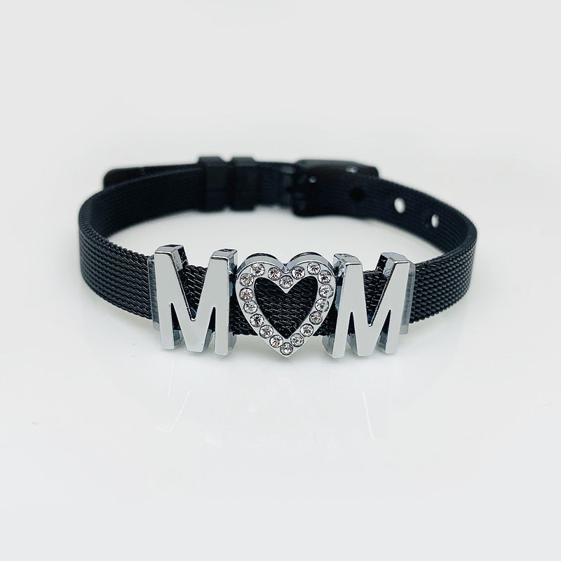 Wholesale Mother's Day Stainless Steel Mesh Watch Chains