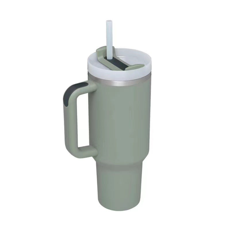 Wholesale 2nd Generation 40oz Ice Cup Silicone Handle Rubber Paint Stainless Steel Thermos Cup