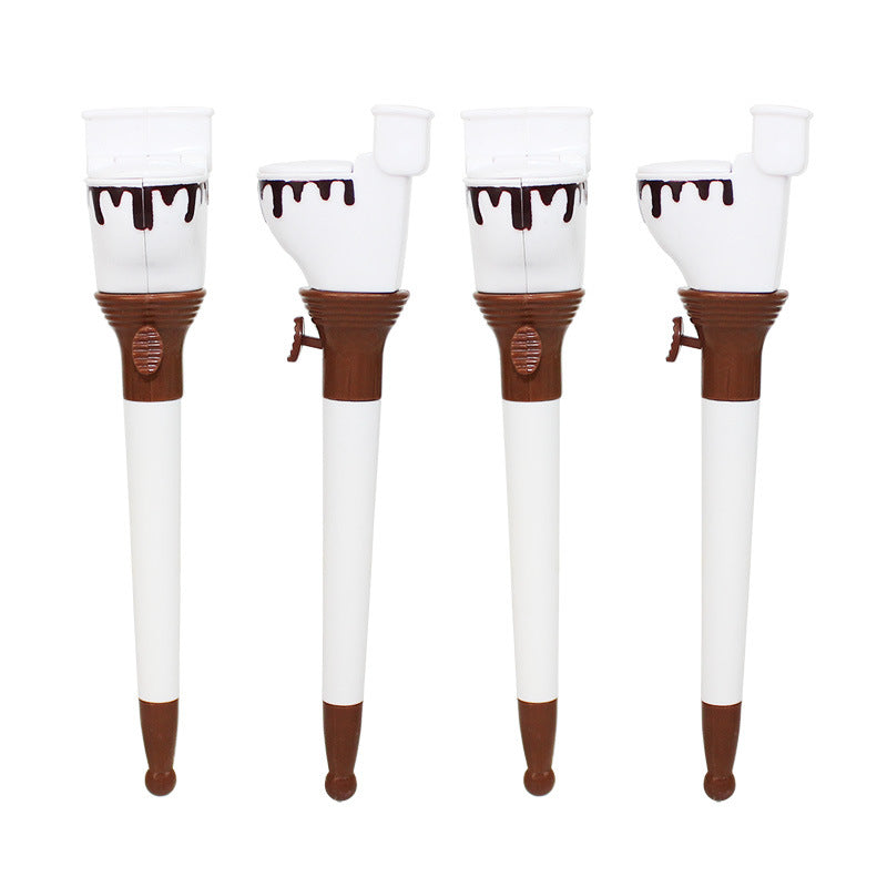 Wholesale Toilet Bouncing Decompression Plastic Ballpoint Pen