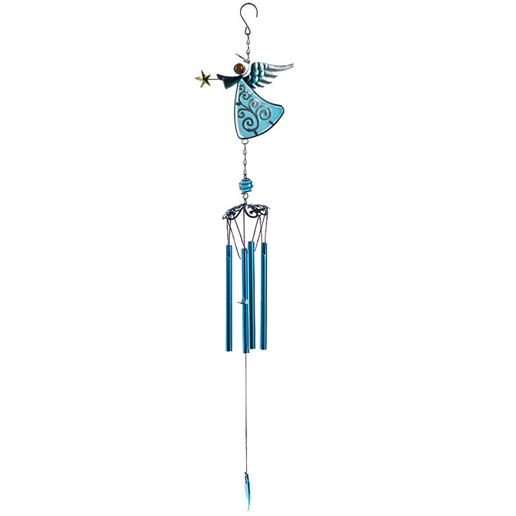 Wholesale Wind Chime Glass Painted Bell Pendant