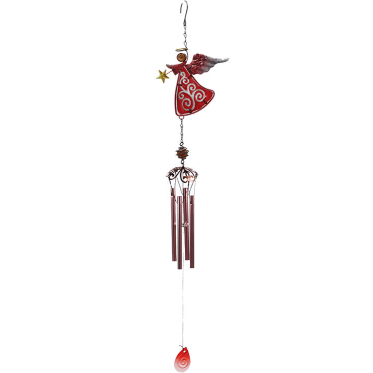 Wholesale Wind Chime Glass Painted Bell Pendant