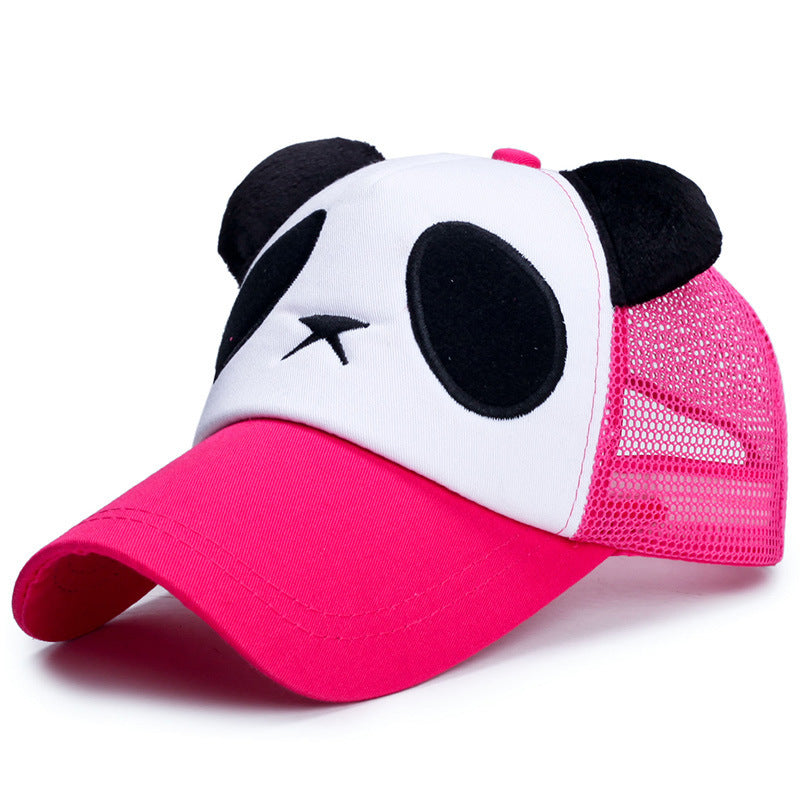 Wholesale Cute Panda Parent-child Cotton Baseball Cap