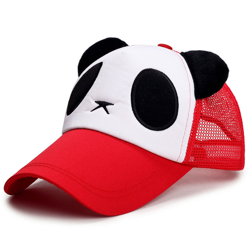 Wholesale Cute Panda Parent-child Cotton Baseball Cap