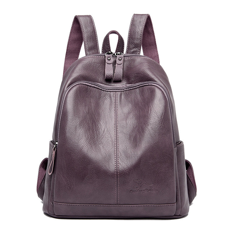 Wholesale Soft Leather PU Leisure Travel Bags and Backpacks