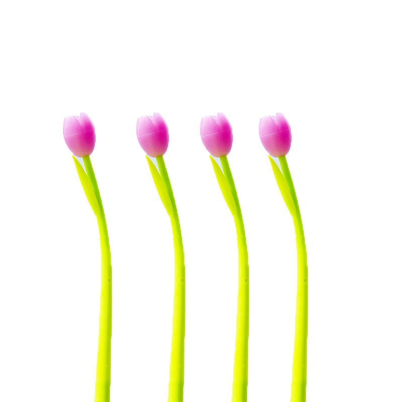 Wholesale Photochromic Tulip Silicone Pen