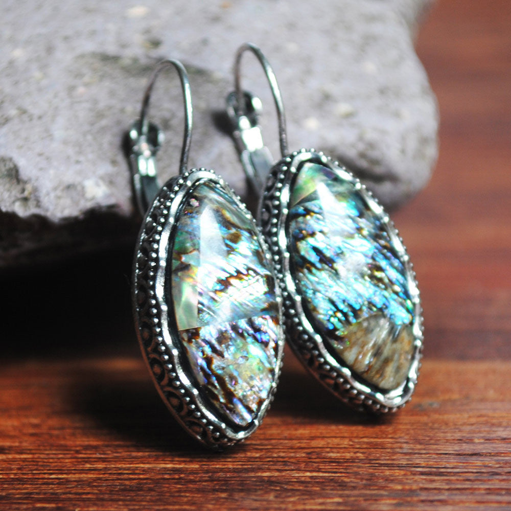 Wholesale Owl Animal Color Alloy Earrings