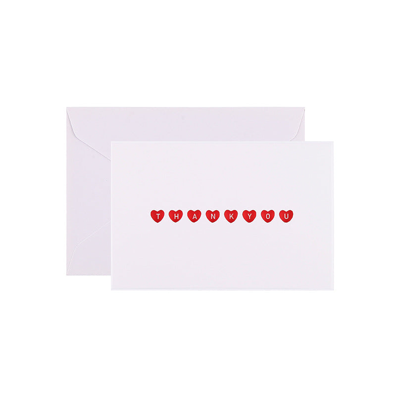 Wholesale of 10pcs/pack Mother's Day Hollowed Out Love Paper Greeting Cards