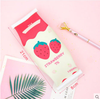 Wholesale Personalized Creative Snack Style Leather Pencil Case