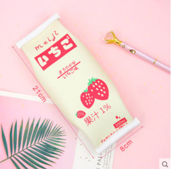 Wholesale Personalized Creative Snack Style Leather Pencil Case