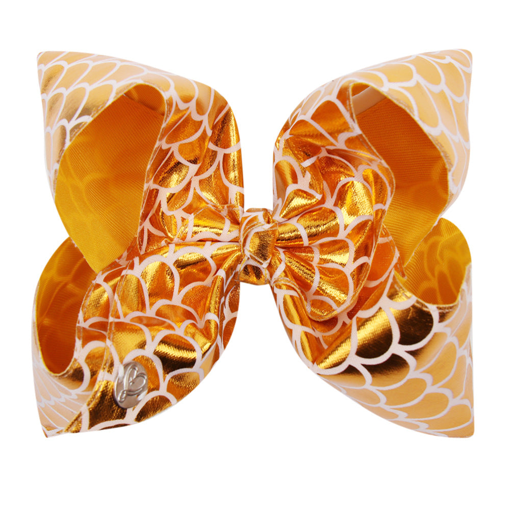 Centro de pelo de la escala de pescado de cuero para niños al por mayor