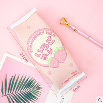 Wholesale Personalized Creative Snack Style Leather Pencil Case