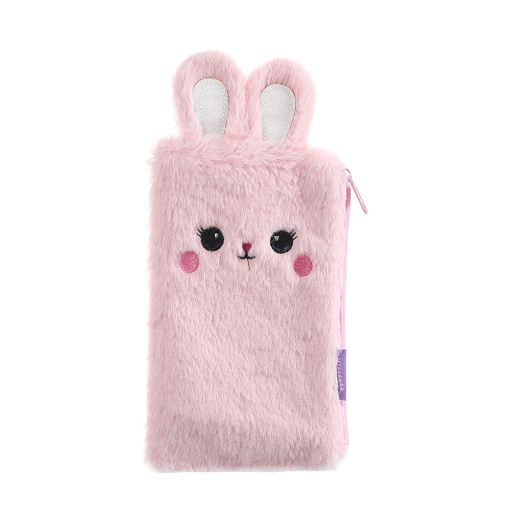 Wholesale New Cartoon Plush Pencil Bag