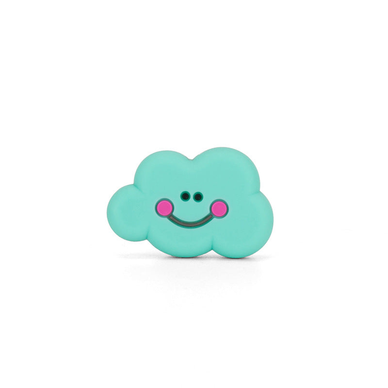 Cuentas al por mayor de 100pcs nube de silicona