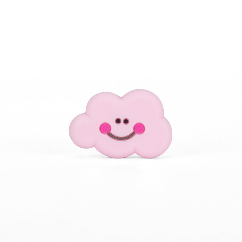 Cuentas al por mayor de 100pcs nube de silicona