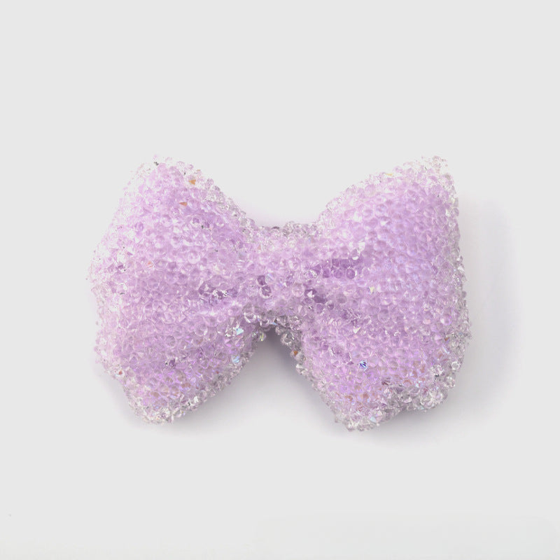 Wholesale10pcs  Acrylic Large Bow Tie, Sugar Bead String