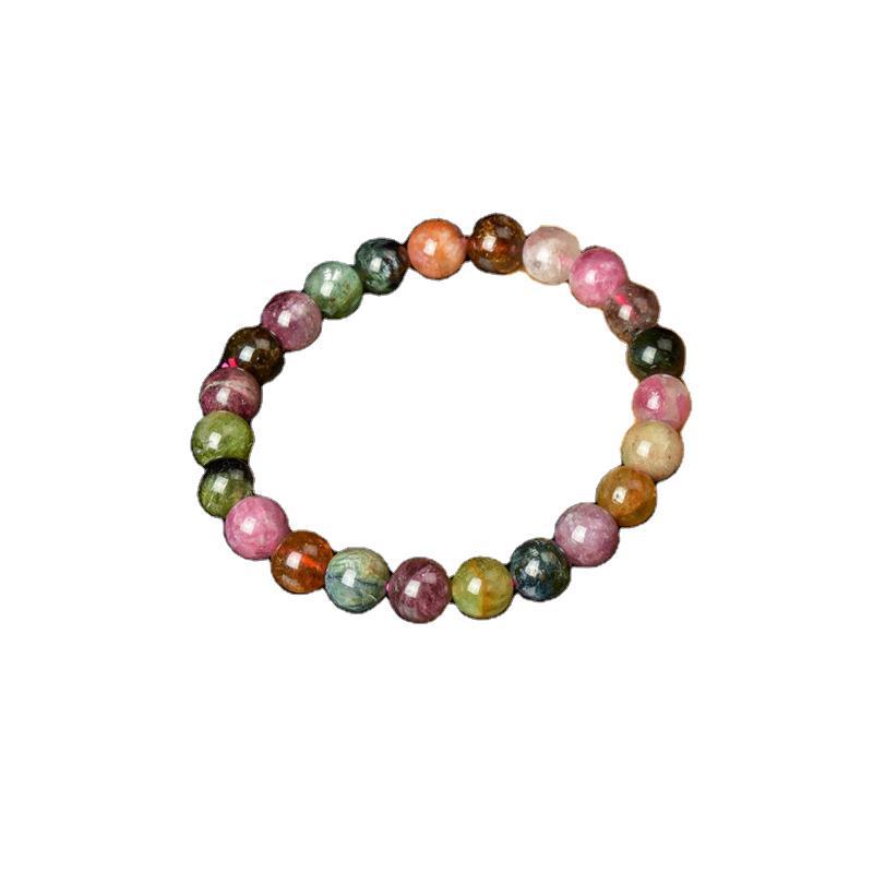 Wholesale Rainbow Candy Color Tourmaline Bracelet