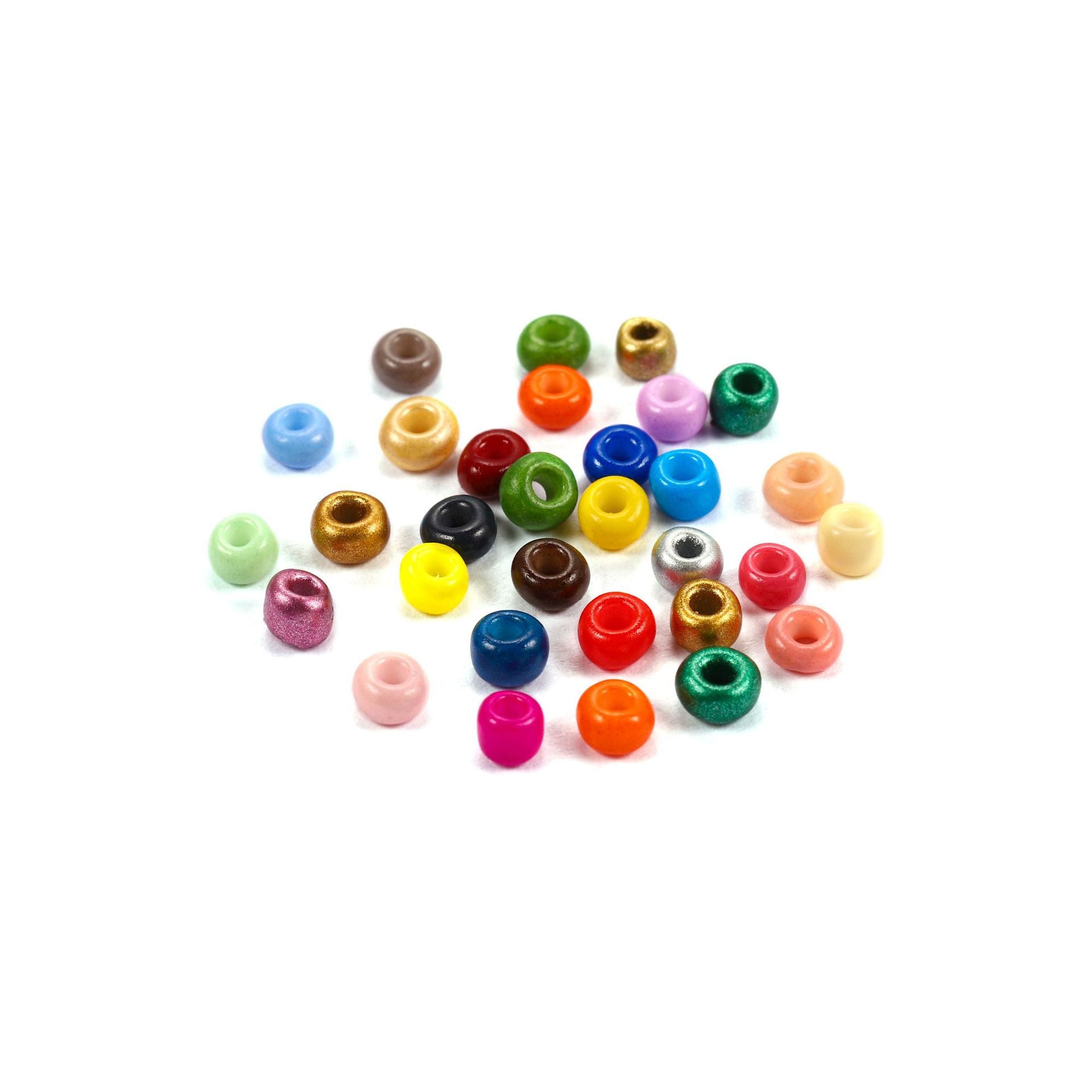 Al por mayor 300 piezas/paquete de 4 mm de vidrio de color sólido Xiaomi Beads