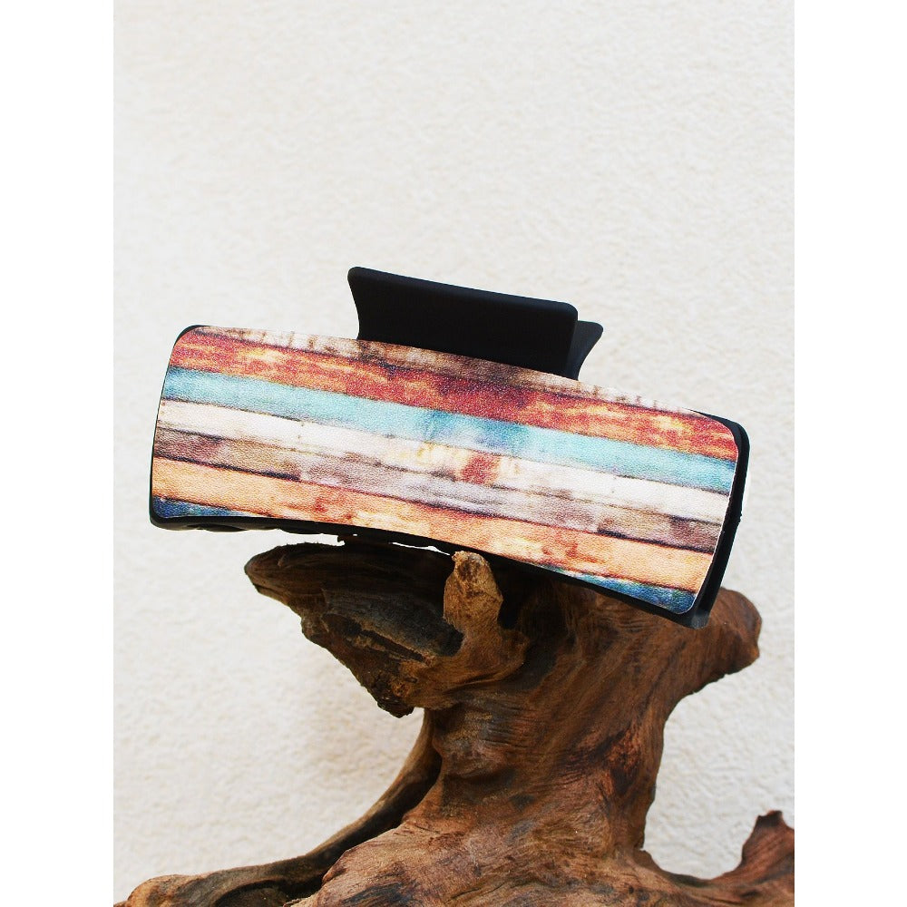 Wholesale of Western Style Cactus Plastic Hair Clips and Shark Clips