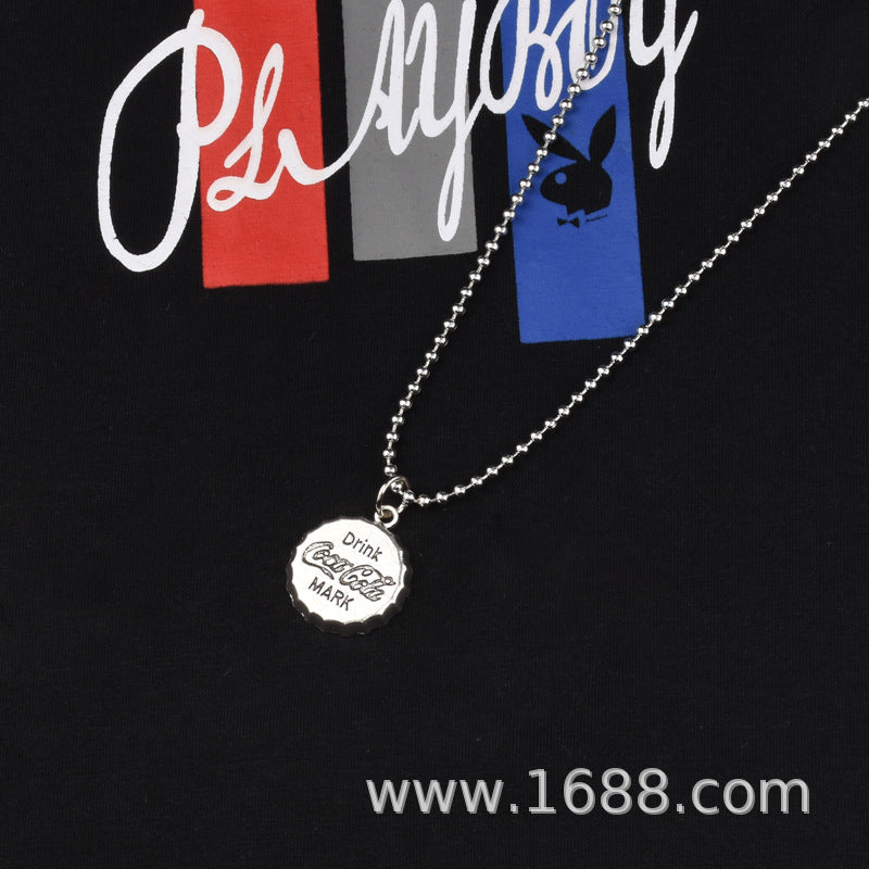 Wholesale All-match Simple and Cool Hip-hop Korean Necklaces