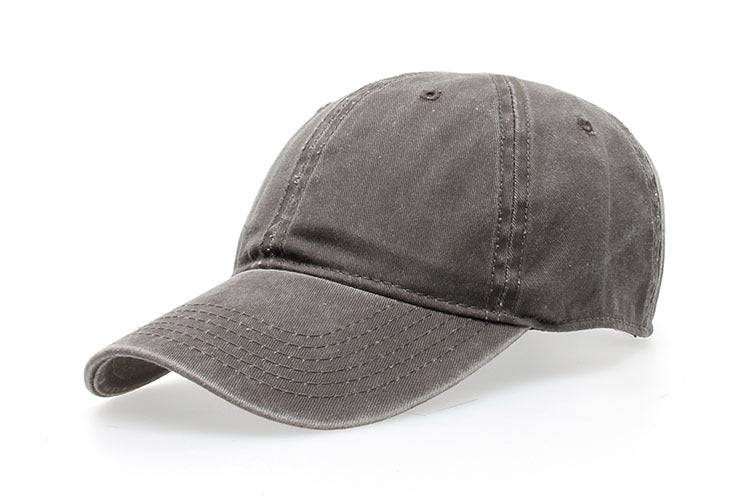 Wholesale Plain Retro Washed Baseball Cap