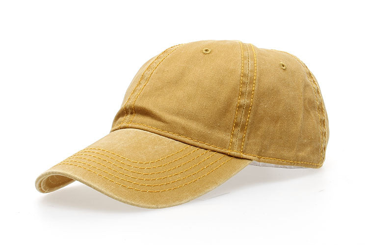 Wholesale Plain Retro Washed Baseball Cap