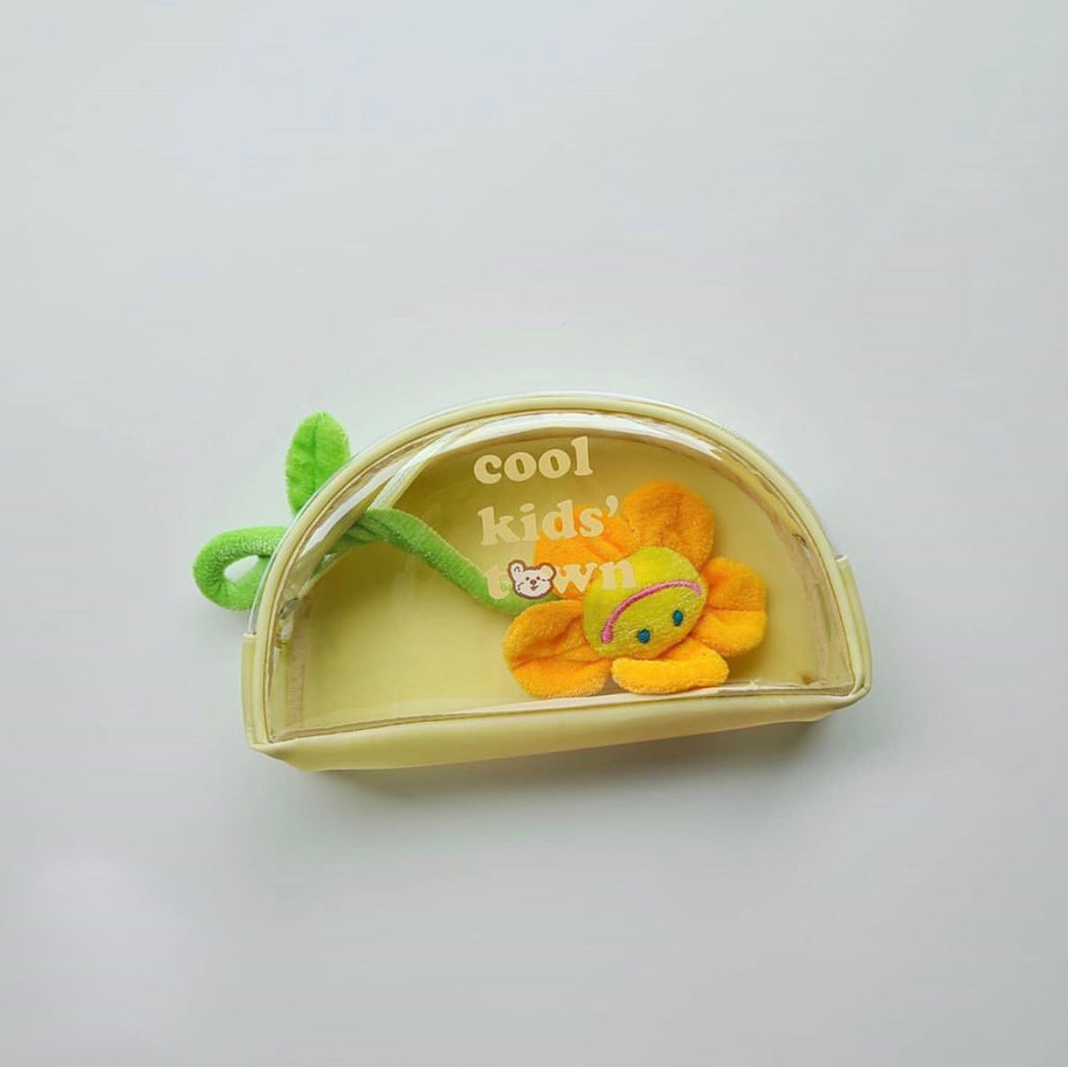 Wholesale PVC Bear Jelly Cosmetic Bag Cartoon Transparent Storage