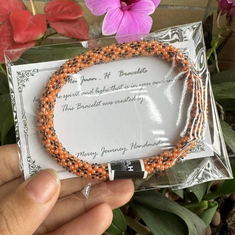 Wholesale Japanese Bohemian Rice Beads All-match Fragrance Diffuser Bracelet