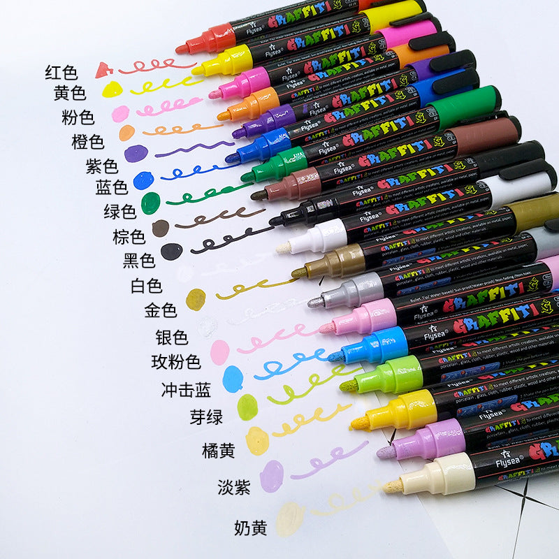 Wholesale Waterproof Acrylic Marker Set