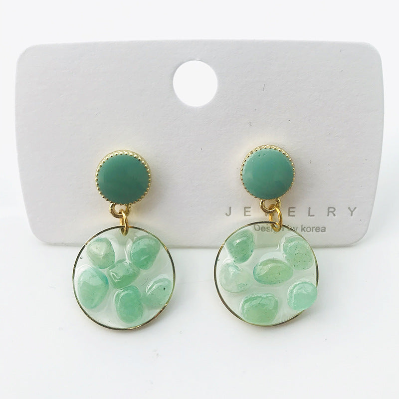 Wholesale 5pcs Resin Turquoise Earrings