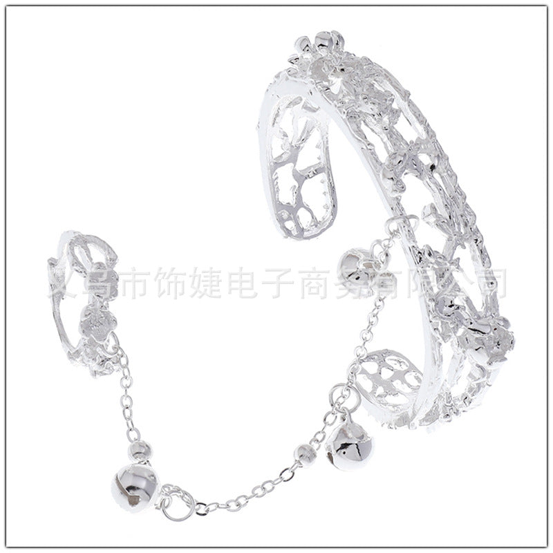 Wholesale Integrated Chain Bell Alloy Bracelets