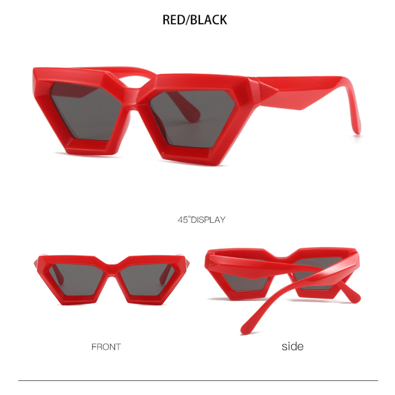 Wholesale Personality Irregular PC Sunglasses