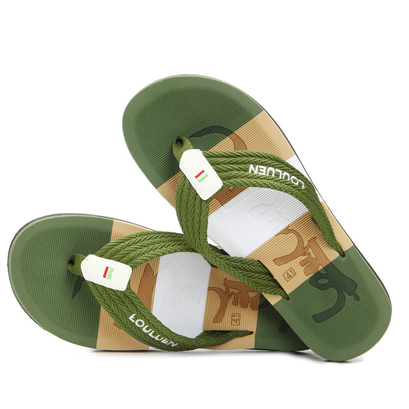 Wholesale PU Summer Men's Flip Flops