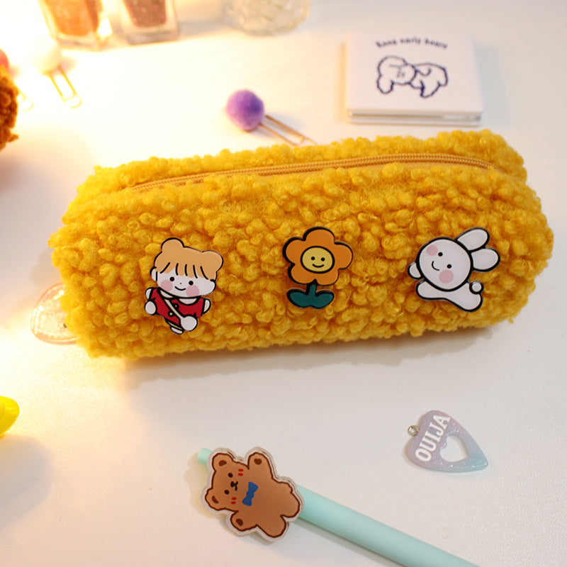 Wholesale Lamb Plush Pen Bags