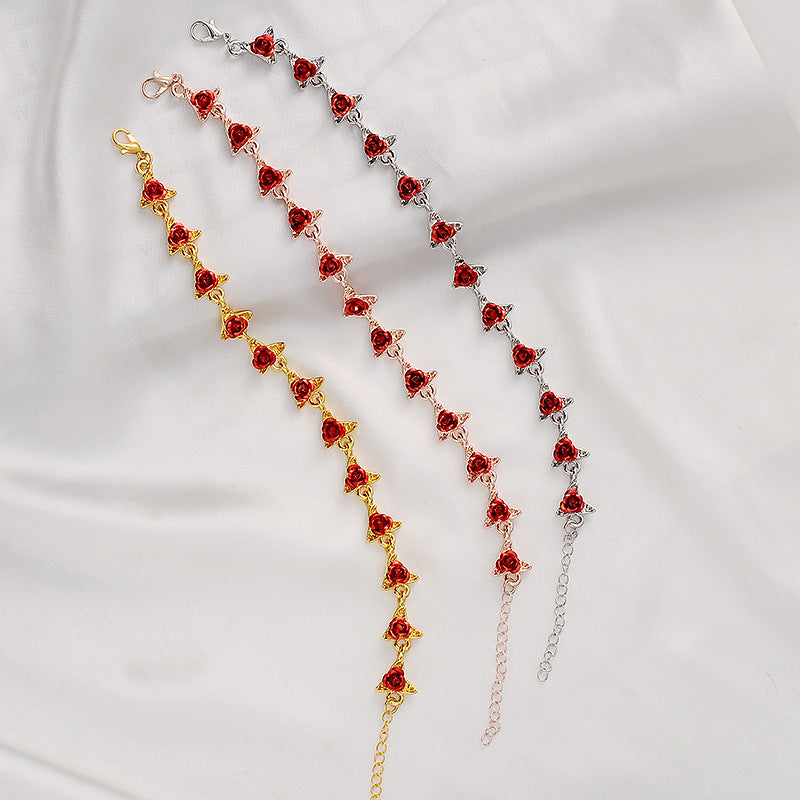 Wholesale Flowers Rose Bracelet