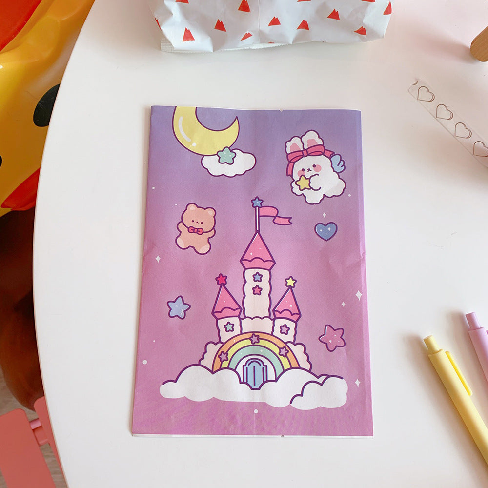 Wholesale Cute Little Bear Snacks, Self Sealing Packaging Bags, Biscuits, Candies, Sub Packaging, Self-adhesive Oil Proof Paper Bags