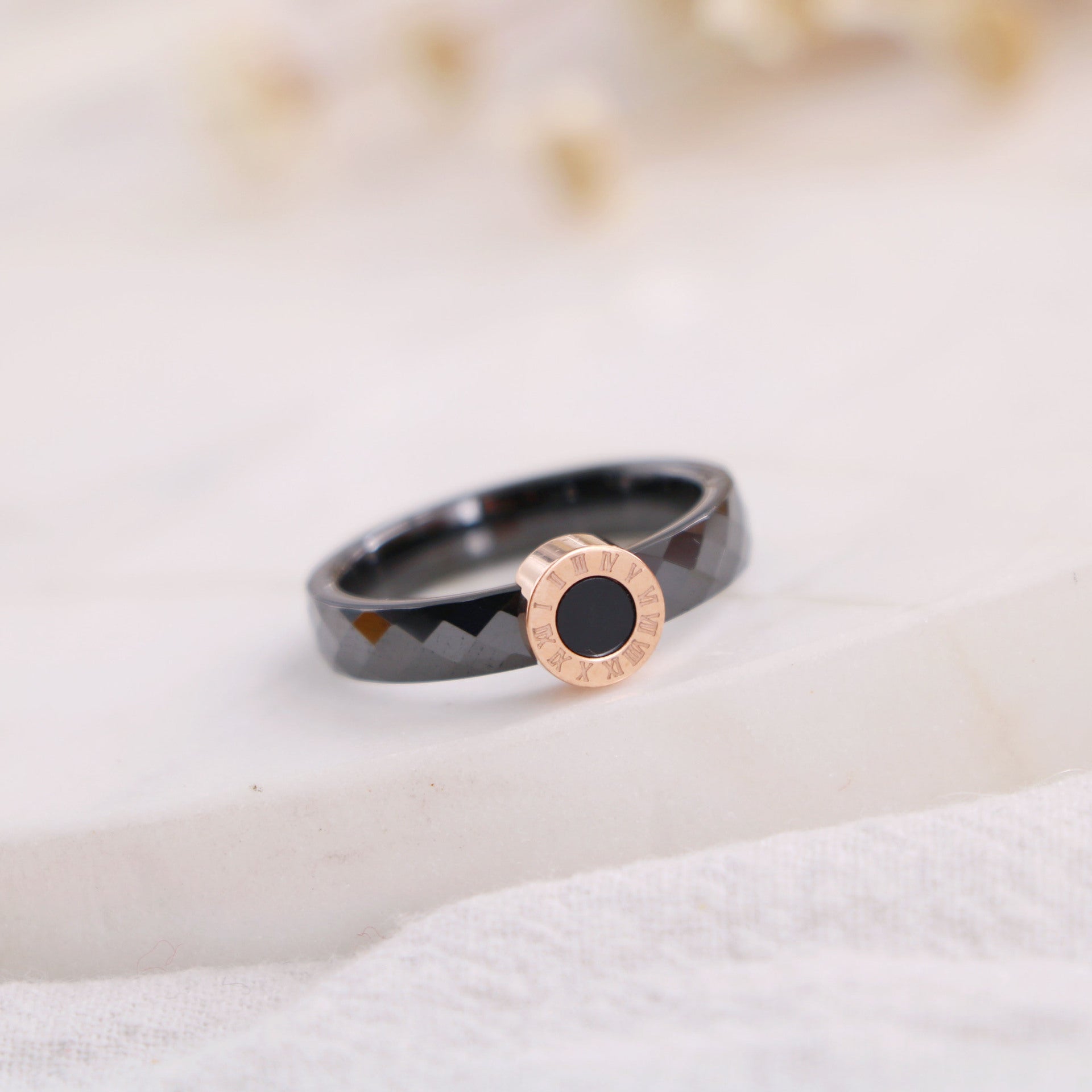 Wholesale Ceramic Roman Shell Rings