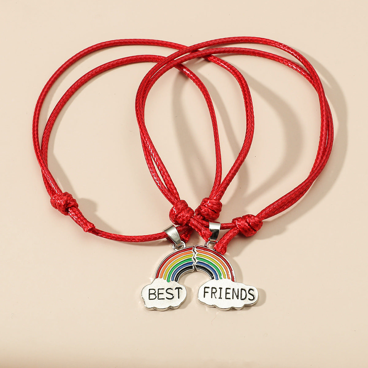 Wholesale best friends Rainbow Bracelet