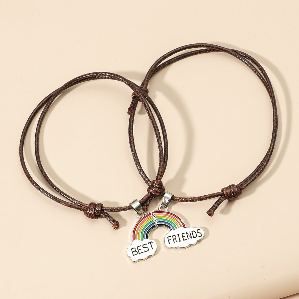 Wholesale best friends Rainbow Bracelet