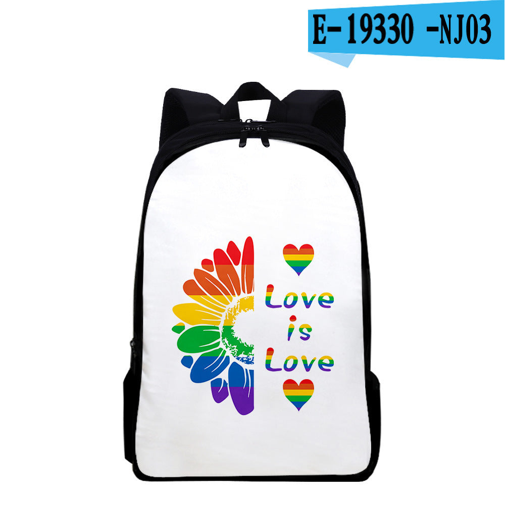 Wholesale Oxford Cloth LGBT Backpack