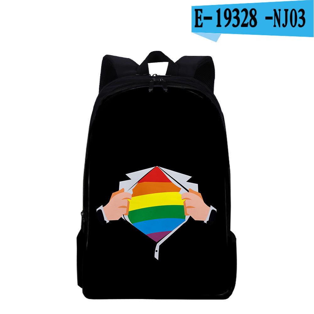 Wholesale Oxford Cloth LGBT Backpack
