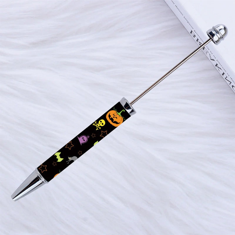 Wholesale 6pcs/30pcs Halloween Prints DIY Beadable Pens