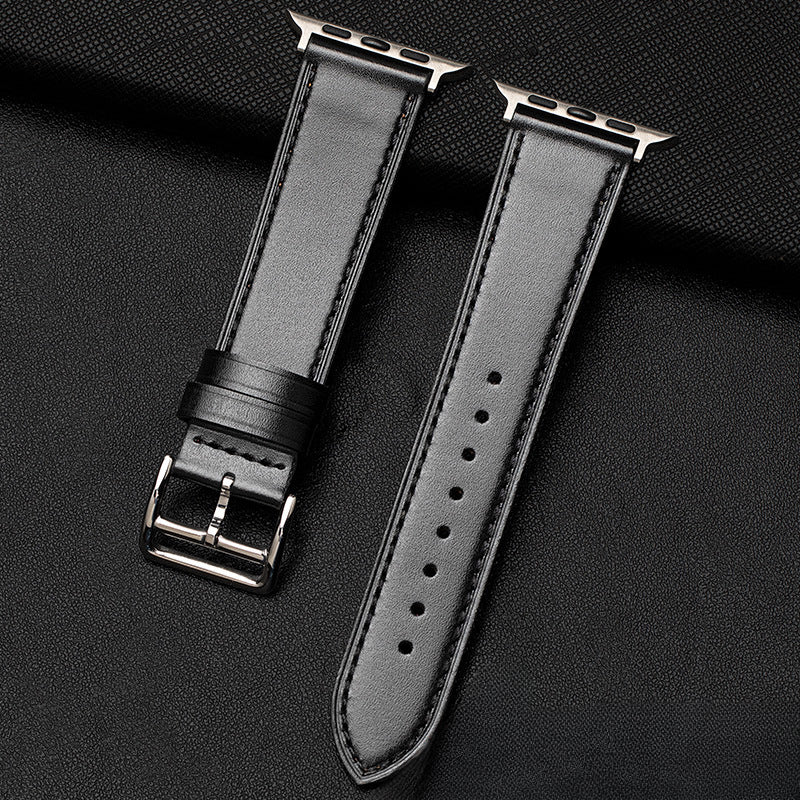 Wholesale Apple Watch Waterproof Single Loop Sports Cowhide Watch Strap