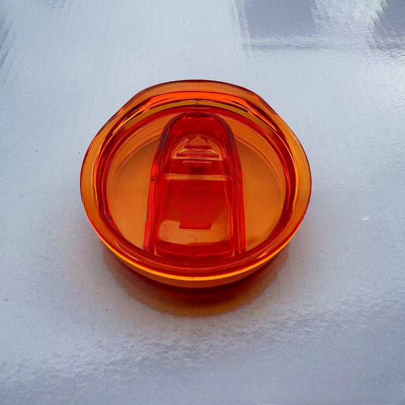 Wholesale 50pcs Glass Colored Stainless Steel Plastic Push Cup Lid