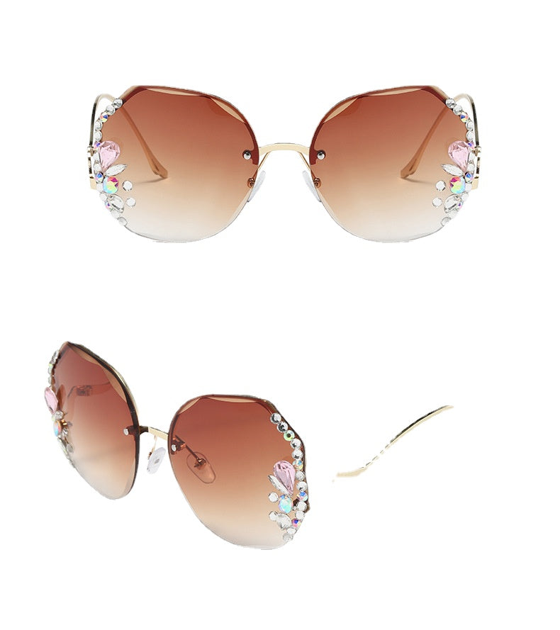 Wholesale Frameless PC Sunglasses