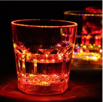 Wholesale LED Flashing Water in PS Beer Cups